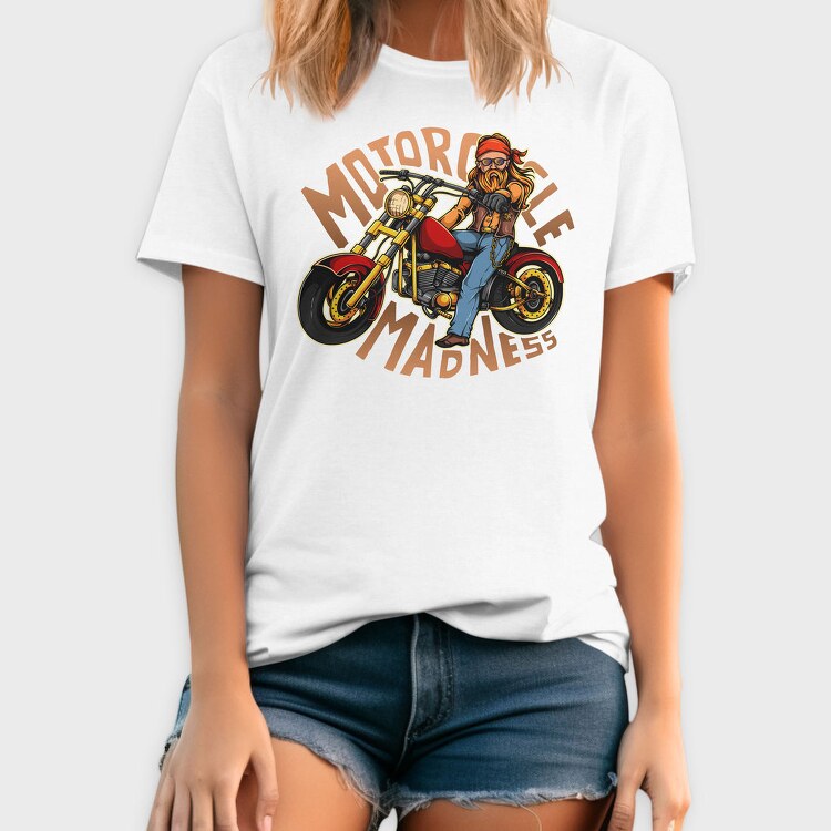 Motorcycle Madness, Tricou Barbati (Unisex)