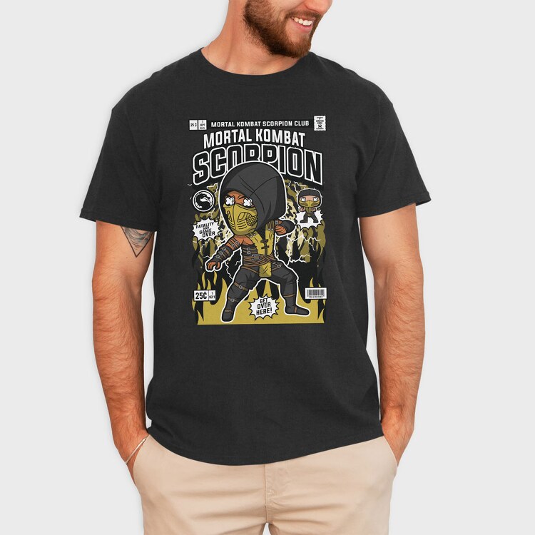 Scorpion, Tricou Barbati (Unisex)
