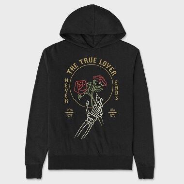 Skull Hand, Hanorac Oversize Barbati (Unisex)