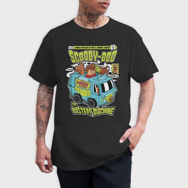 The Mistery Machine, Tricou Barbati (Unisex)