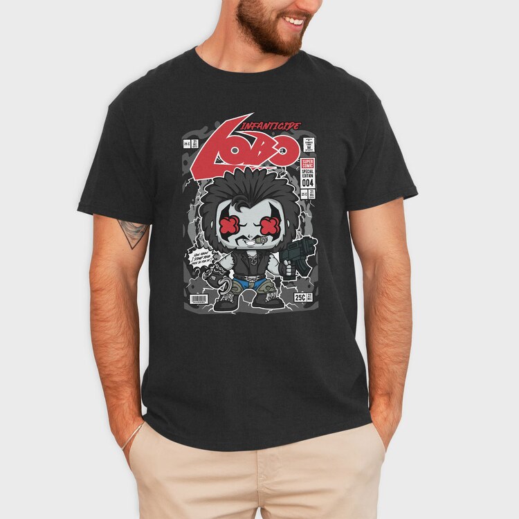 Lobo, Tricou Barbati (Unisex)