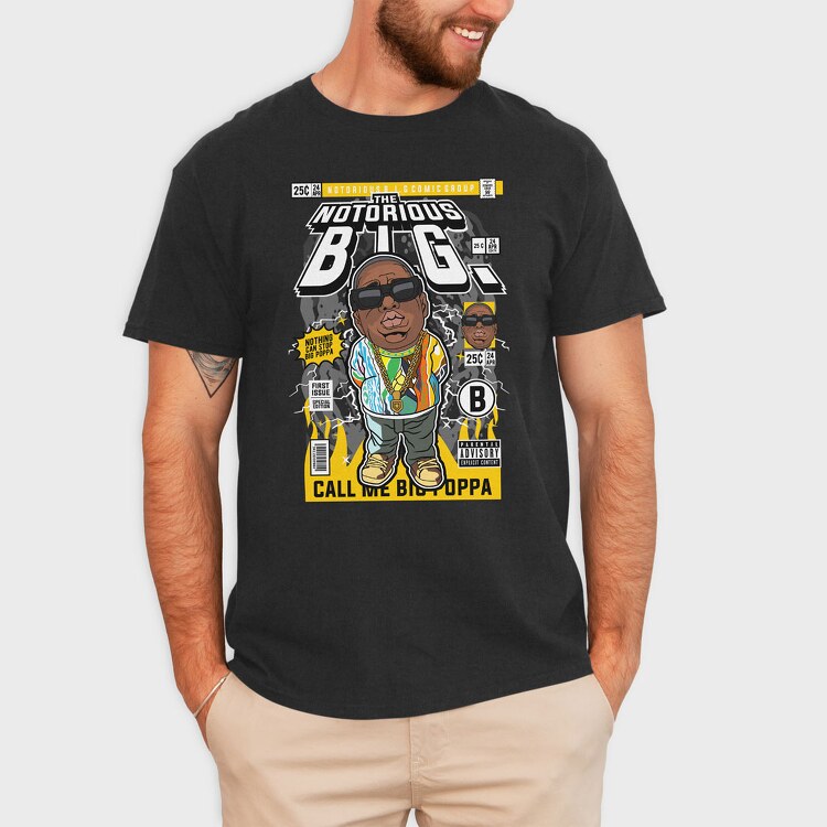 Notorious B.I.G, Tricou Barbati (Unisex)
