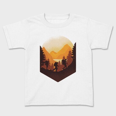 Tricou Copii, Mountain Hiking