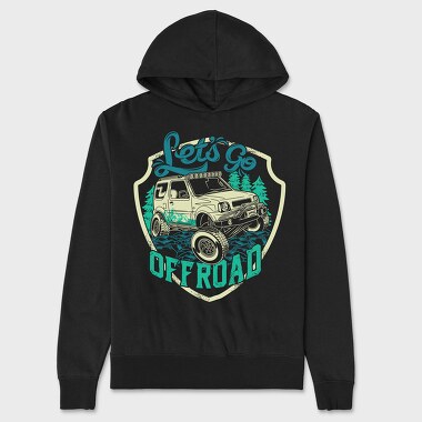 Lets Go Offroad, Hanorac Oversize Barbati (Unisex)