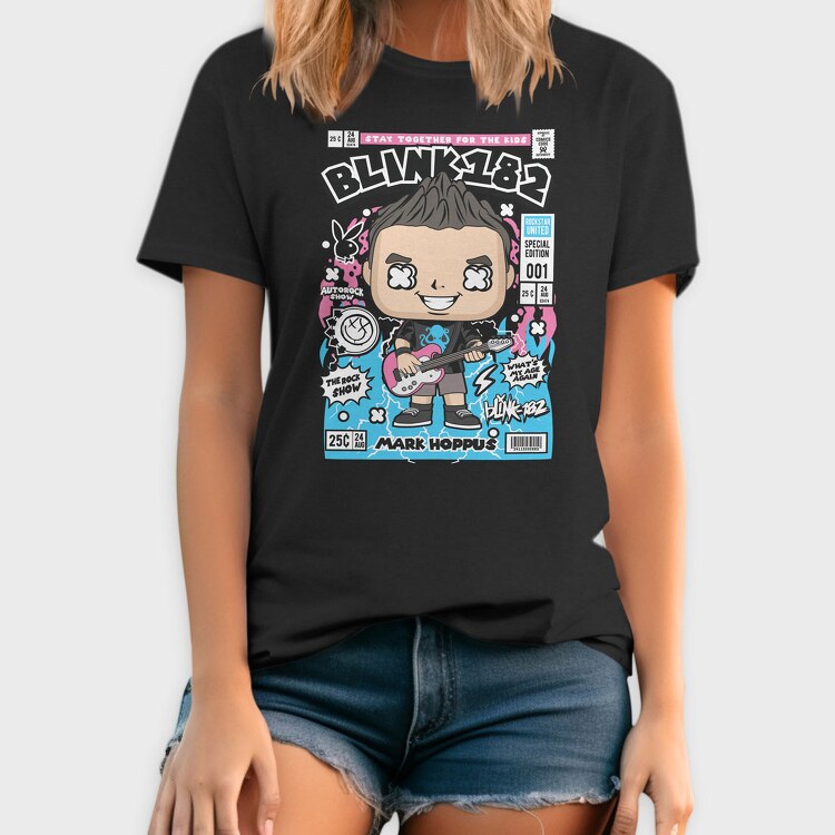 Mark Hoppus Blink 182, Tricou Barbati (Unisex)