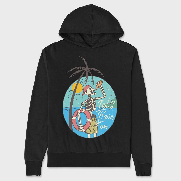 Sunny Drink, Hanorac Oversize Barbati (Unisex)