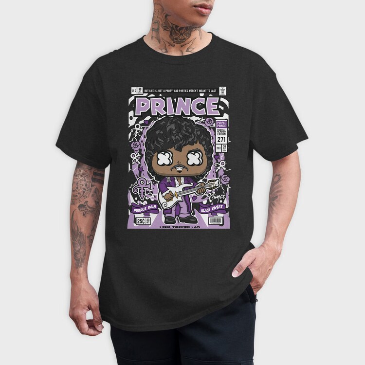 Prince, Tricou Barbati (Unisex)