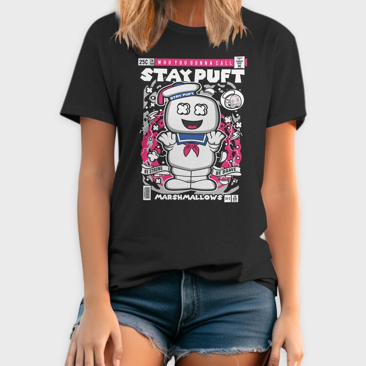 Stay Puft Marshmallowman, Tricou Barbati (Unisex)