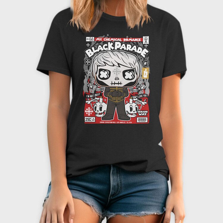 Gerard Way Black Parade, Tricou Barbati (Unisex)