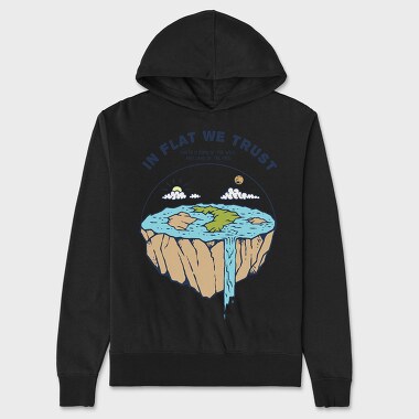 In Flat We Trust, Hanorac Oversize Barbati (Unisex)