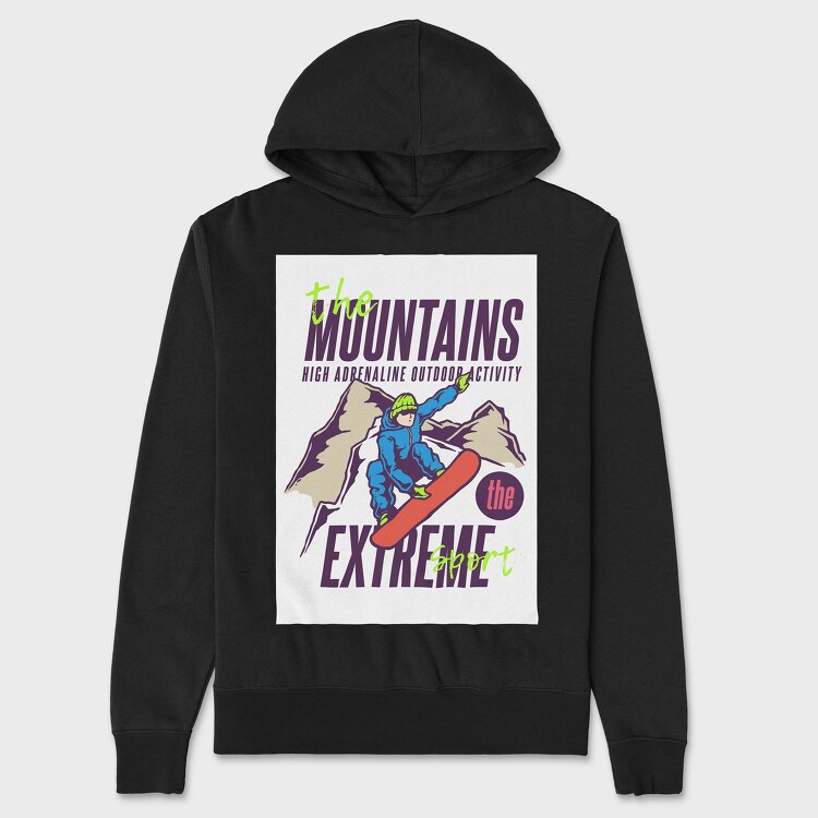 Jump High, Hanorac Oversize Barbati (Unisex)