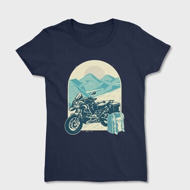 Tricou Femei, Motorcycle Adventure