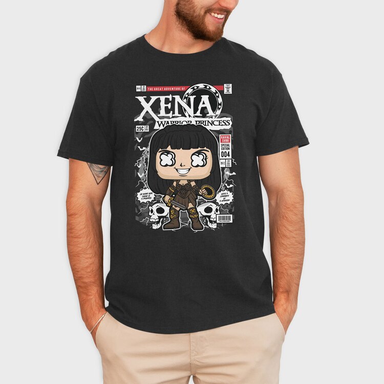 Xena, Tricou Barbati (Unisex)