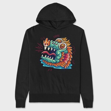 Colorful Creature 8, Hanorac Oversize Barbati (Unisex)