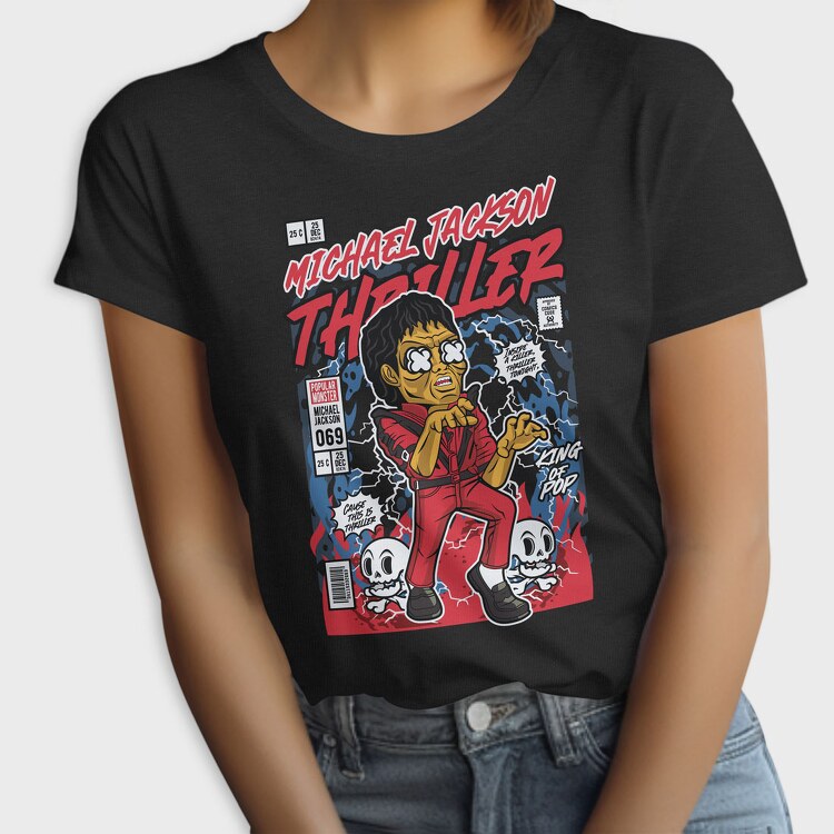 Michael Jackson Thriller, Tricou Femei