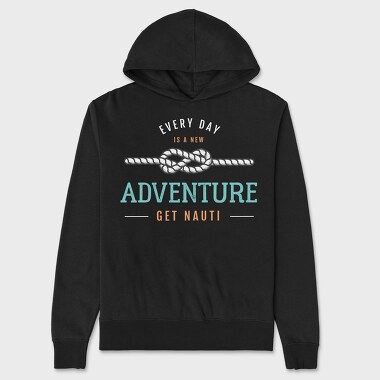 adventure get nautic, Hanorac Oversize Barbati (Unisex)