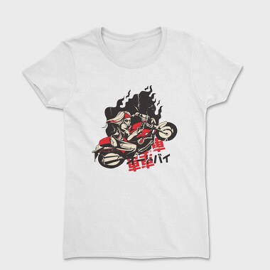 Tricou Femei, Motorcycle Girl