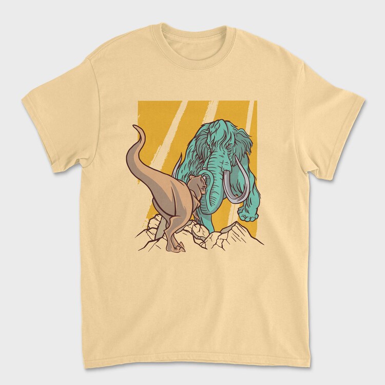 Tricou Barbati (Unisex), Mammoth Trex