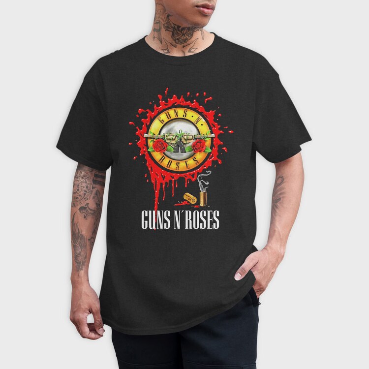 Guns N Roses, Tricou Barbati (Unisex)