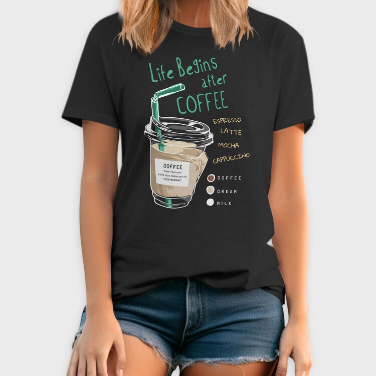 Coffee Good Morning, Tricou Barbati (Unisex)