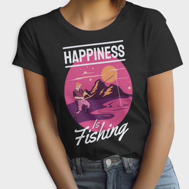 Fishing Is Life, Tricou Femei