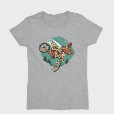 Tricou Femei, Motorcycle Winter