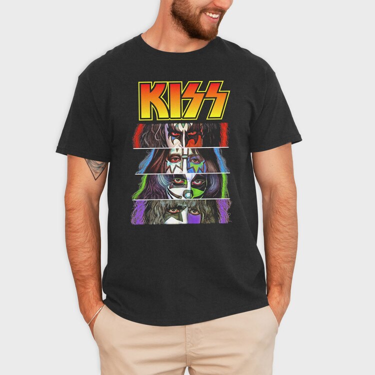 Kiss 6, Tricou Barbati (Unisex)