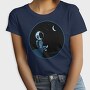 Astronaut Moon Night, Tricou Femei