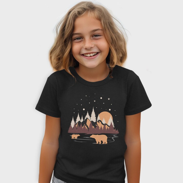 Mountain Bear Stroll, Tricou Copii