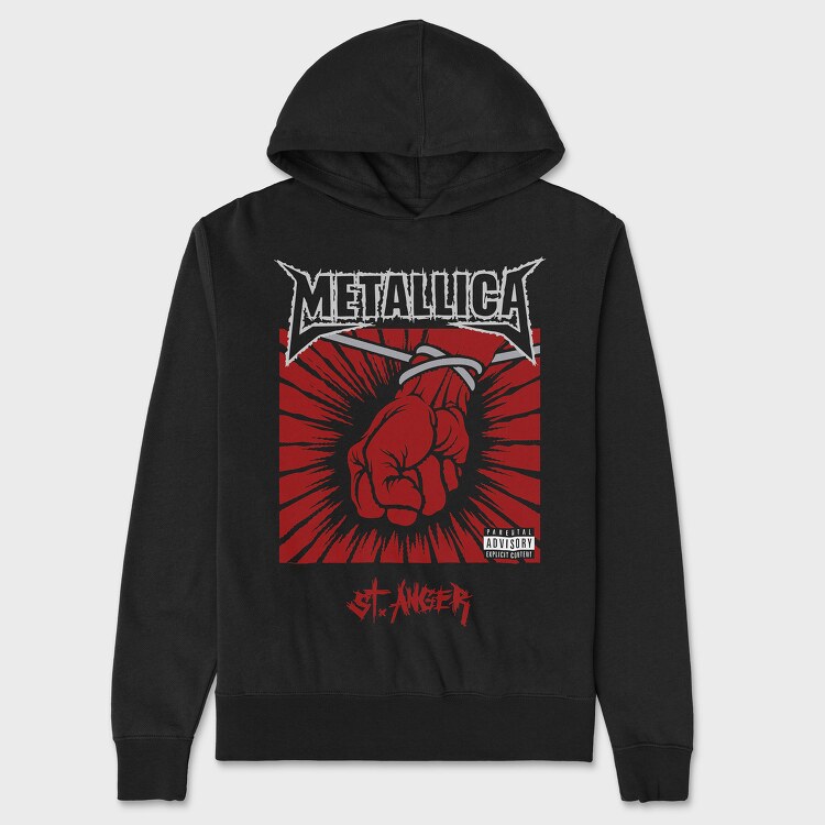 Metallica 9, Hanorac Oversize Barbati (Unisex)