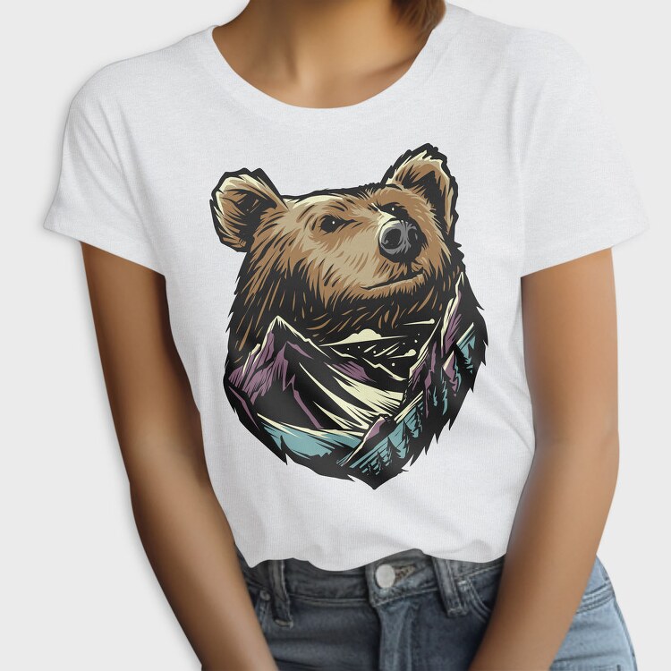 Mountain Bear, Tricou Femei