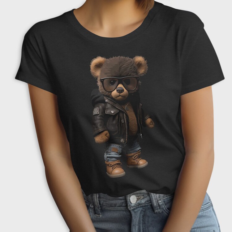 Teddy Bear With Glasses, Tricou Femei