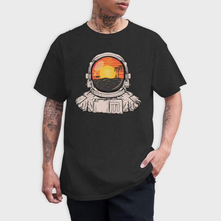 Astronaut Paradise, Tricou Barbati (Unisex)