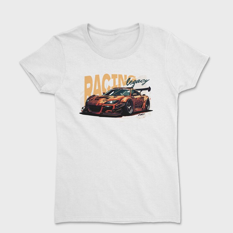 Luxury Sports Car Racing Legacy, Tricou Femei