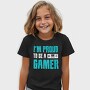 Proud Gamer Tee, Tricou Copii