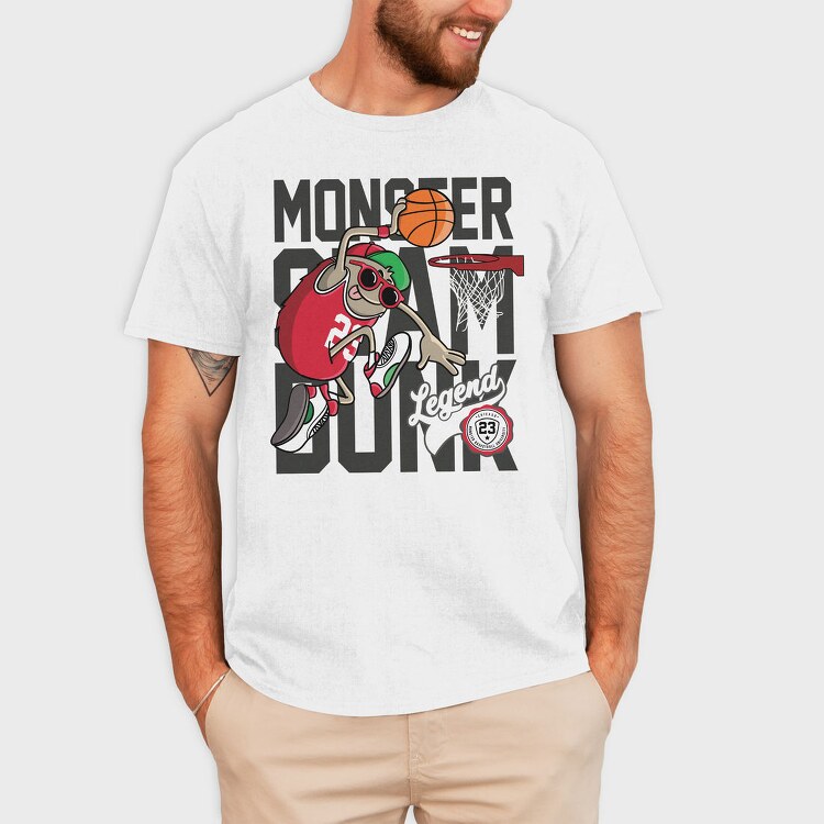 Monster Slam Legend, Tricou Barbati (Unisex)