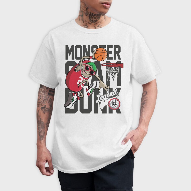 Monster Slam Legend, Tricou Barbati (Unisex)