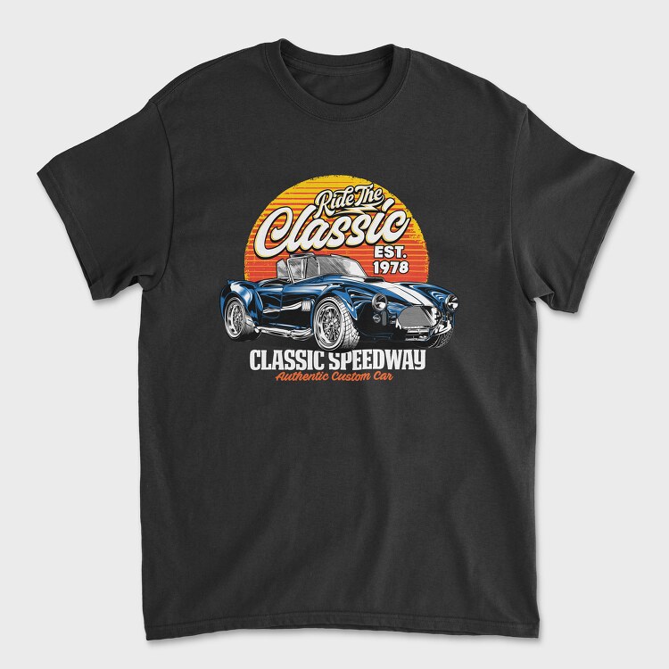 Ride the Classic 1978, Tricou Barbati (Unisex)