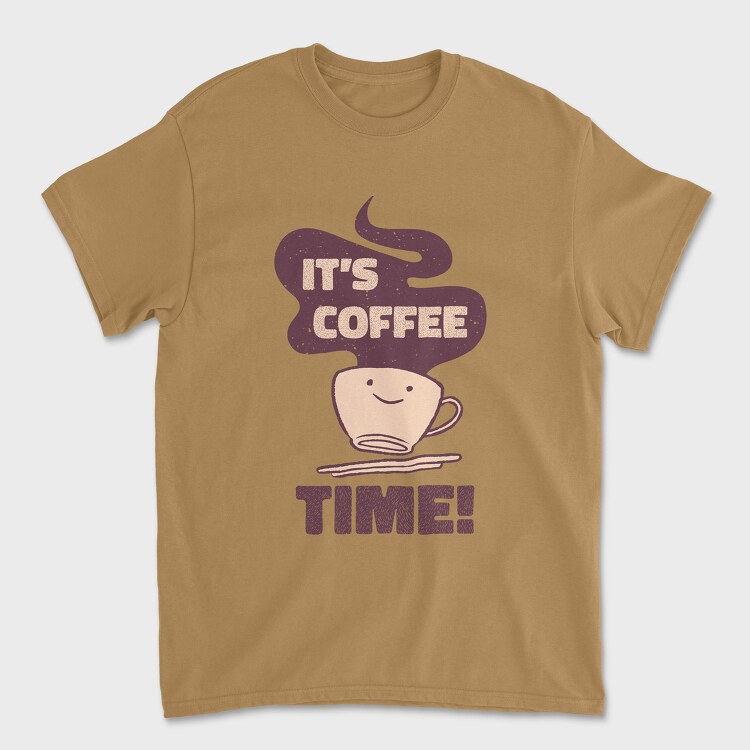 Its Coffee Time, Tricou Barbati (Unisex)