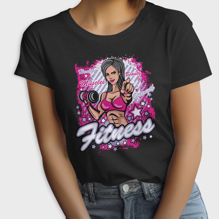 Fitness Girl Power, Tricou Femei