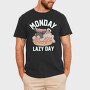 Pug Donut Monday, Tricou Barbati (Unisex)