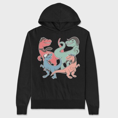 Hanorac Barbati (Unisex), Dinosaurs Family