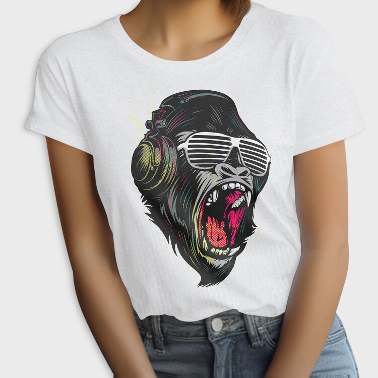 Neon Gorilla Howl, Tricou Femei