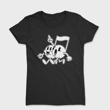 Tricou Femei, Music Note