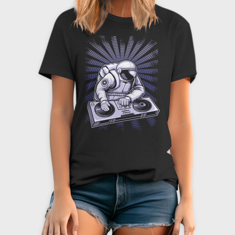 Space Dj Mix, Tricou Barbati (Unisex)