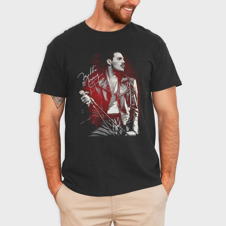 Freddie Mercury 2, Tricou Barbati (Unisex)