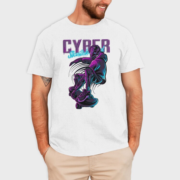 Cyber Skate Fest, Tricou Barbati (Unisex)
