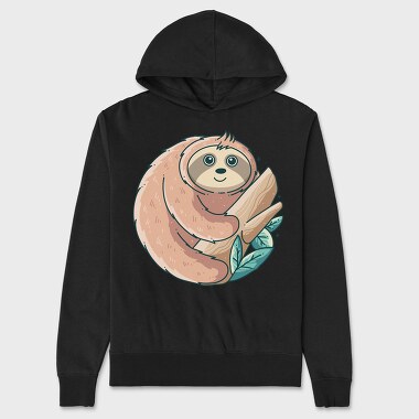 Hanorac Barbati (Unisex), Cute Sloth 2