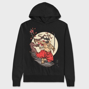 Samurai Hero Attack, Hanorac Oversize Barbati (Unisex)