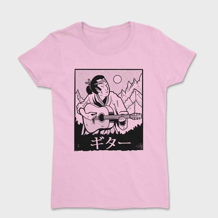 Samurai PlayGuitar, Tricou Femei